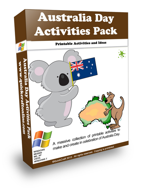 Product picture Australia Day Activities