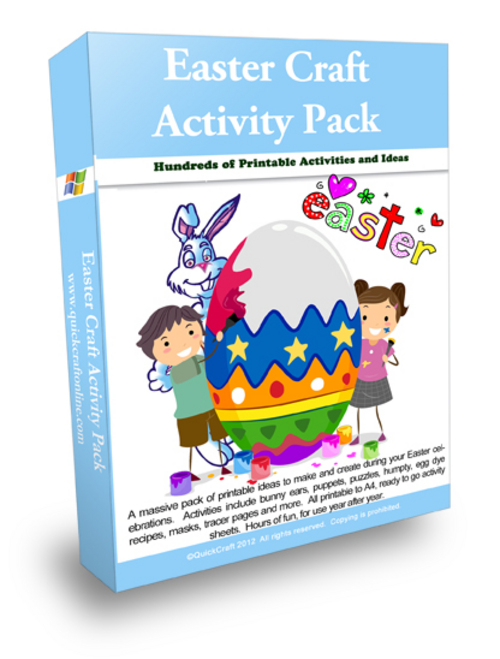Product picture Kids Craft Easter Printable Activities